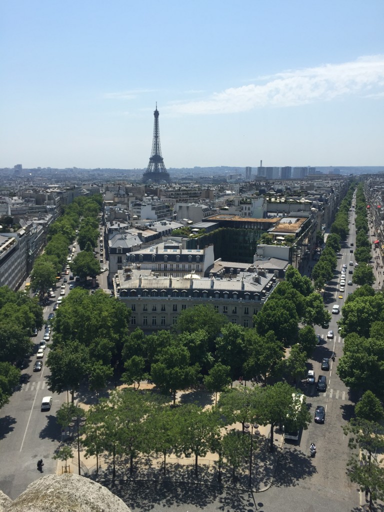 beautiful view of Paris taken by Storey!