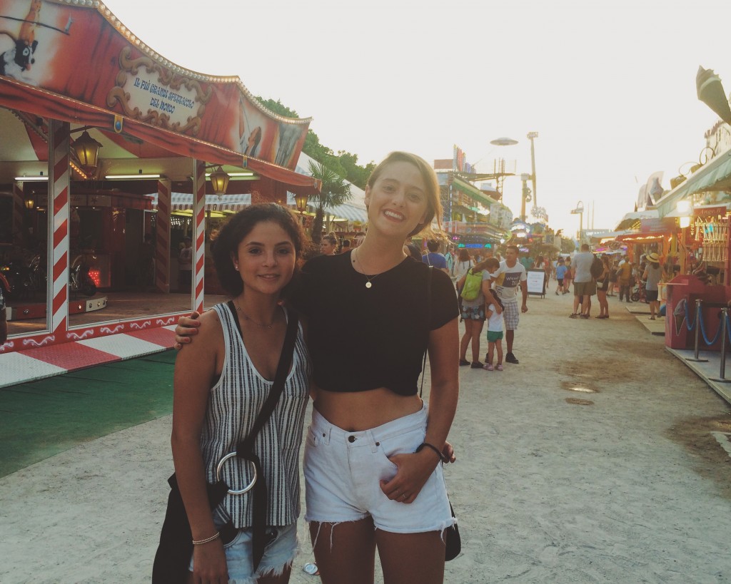 Dani and I at the Tuileries.