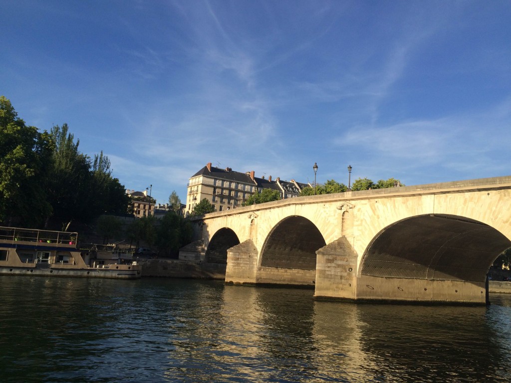 the beautiful Seine river, captured by Zoe. 
