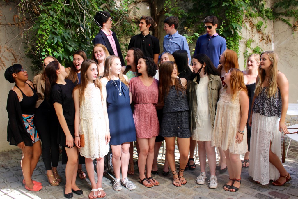 Everyone look at each other! Please! For me! Even though I know you don't want to!