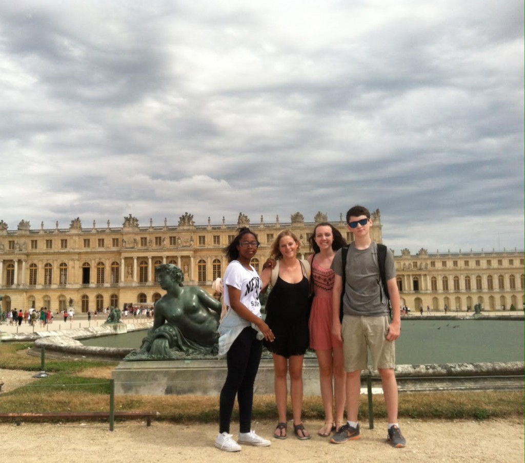 French language at Versailles.